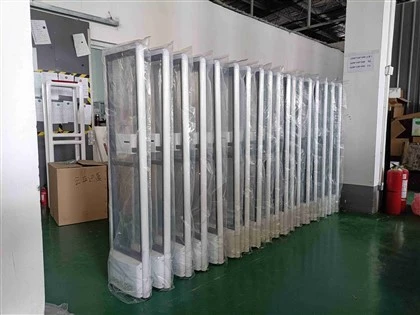 Pengiraan Aliran Penumpang Meterial Aluminium AM Sistem Anti-kecurian